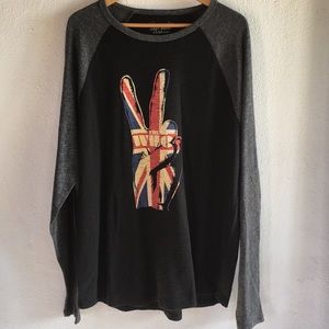 THE WHO Lucky Brand Collaboration Long sleeve XL